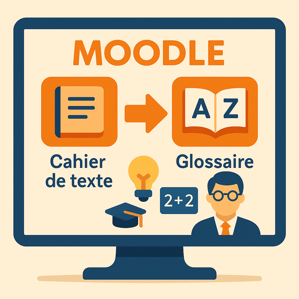 Détourner le glossaire en tant que cahier de textes